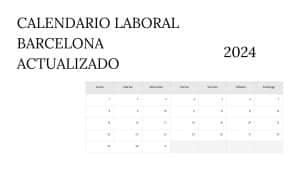 Calendario Trabajo 2024 Completo